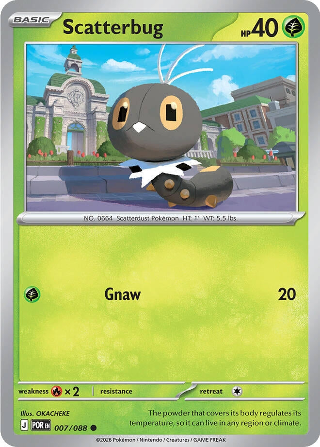 Image for Scatterbug (007/088) (POR) - Pokemon