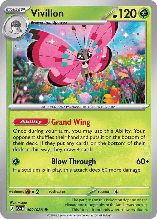 Image for Vivillon (009/088) (POR) - Pokemon