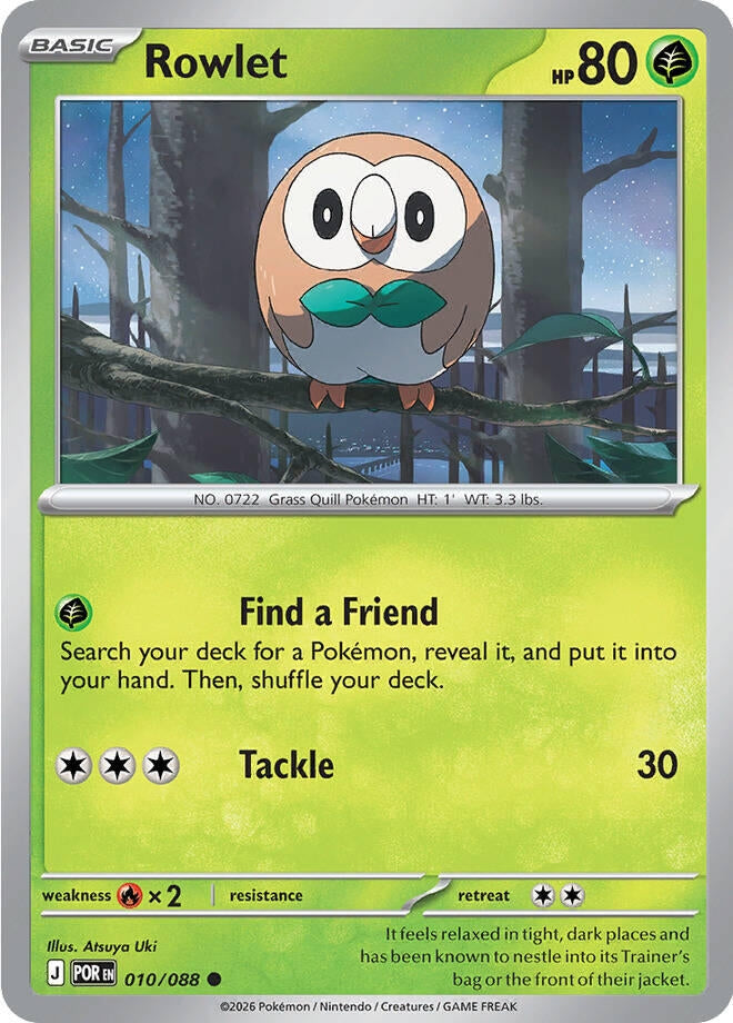 Image for Rowlet (010/088) (POR) - Pokemon