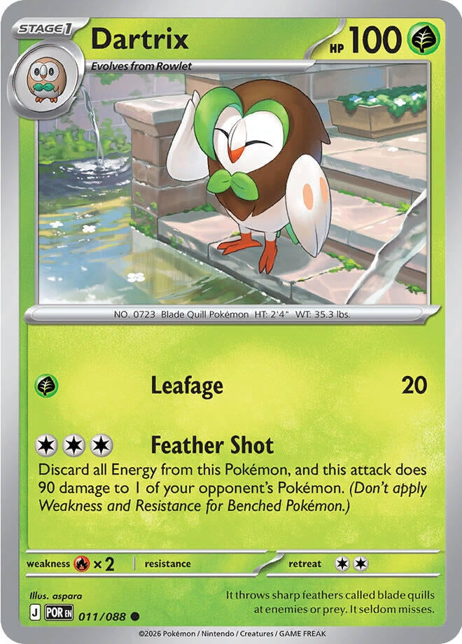 Image for Dartrix (011/088) (POR) - Pokemon