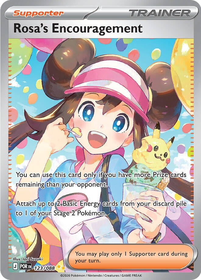 Image for Rosa's Encouragement (123/088) (POR) - Pokemon