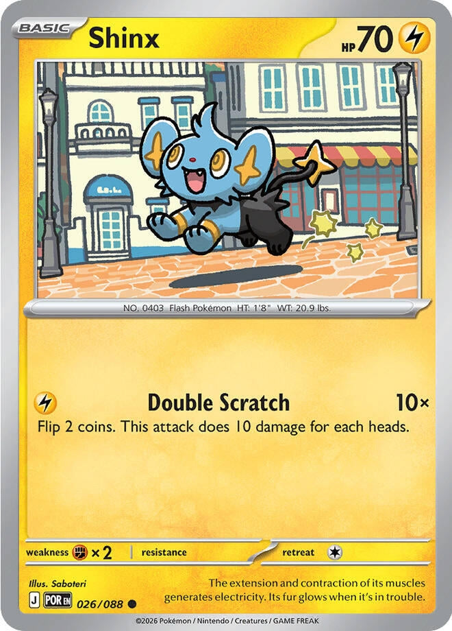 Image for Shinx (026/088) (POR) - Pokemon