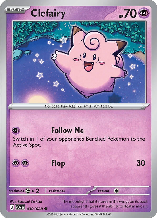 Image for Clefairy (030/088) (POR) - Pokemon