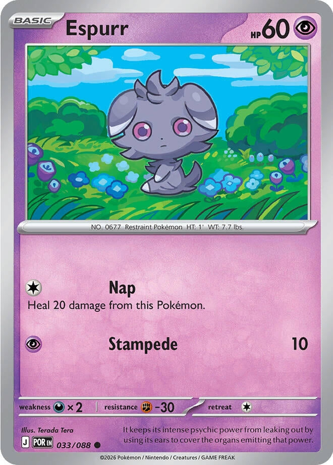 Image for Espurr (033/088) (POR) - Pokemon