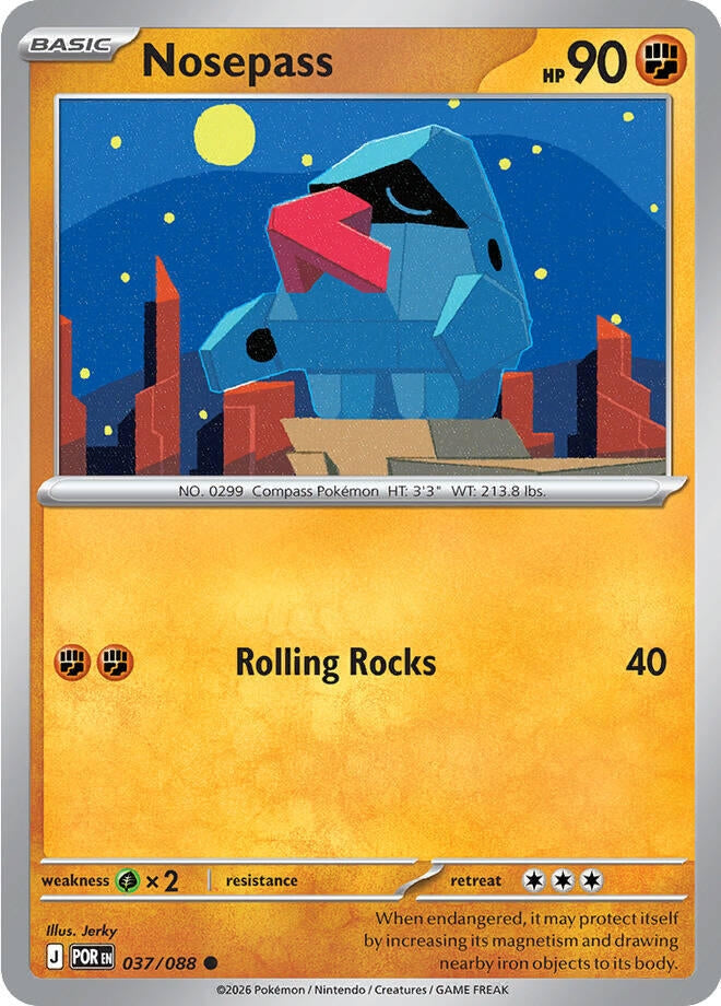 Image for Nosepass (037/088) (POR) - Pokemon