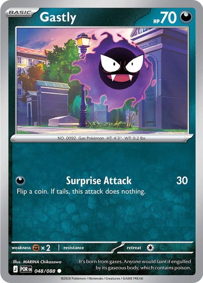 Image for Gastly (048/088) (POR) - Pokemon