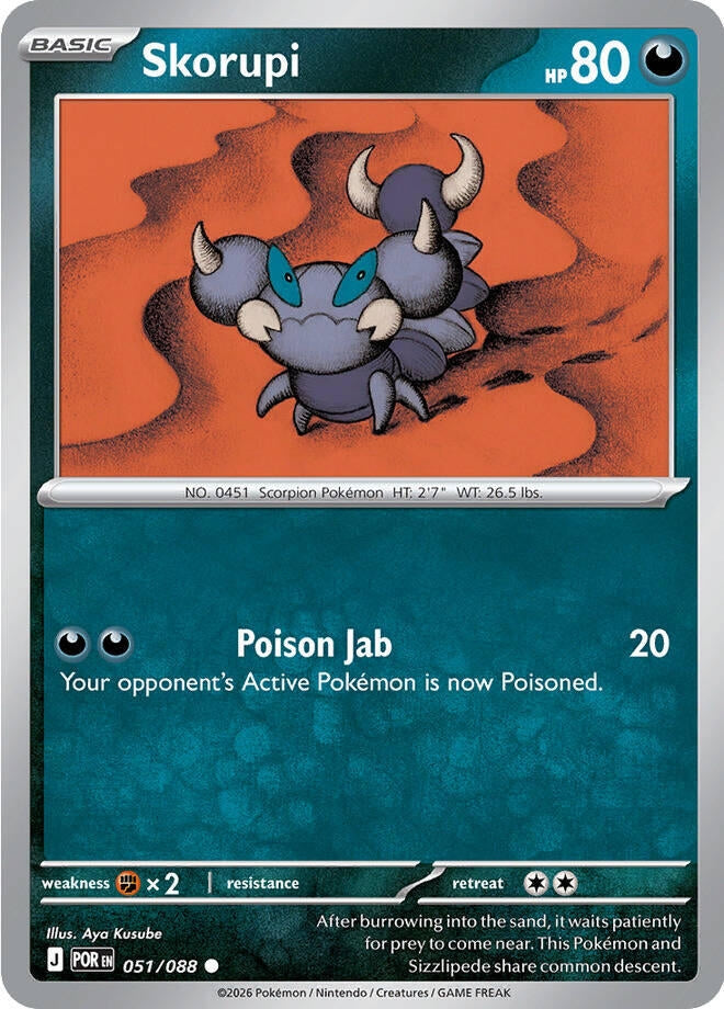 Image for Skorupi (051/088) (POR) - Pokemon