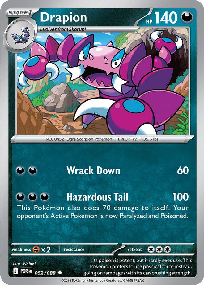 Image for Drapion (052/088) (POR) - Pokemon