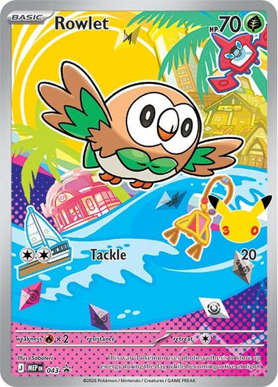 Rowlet - 043 (043) (MEP)