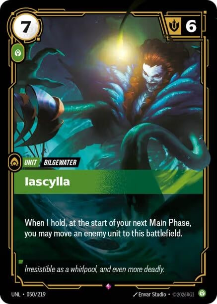 Image for Iascylla (050/219) (UNL) - Riftbound: League of Legends Trading Card Game