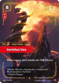 Inviolus Vox - Unleashed - 027/219