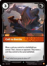 Call to Battle - Unleashed - 101/219