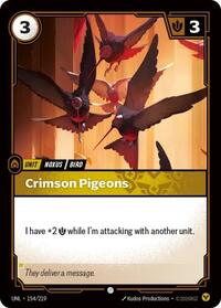 Crimson Pigeons - Unleashed - 154/219