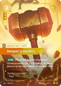 Keeper's Verdict - Unleashed - 204/219