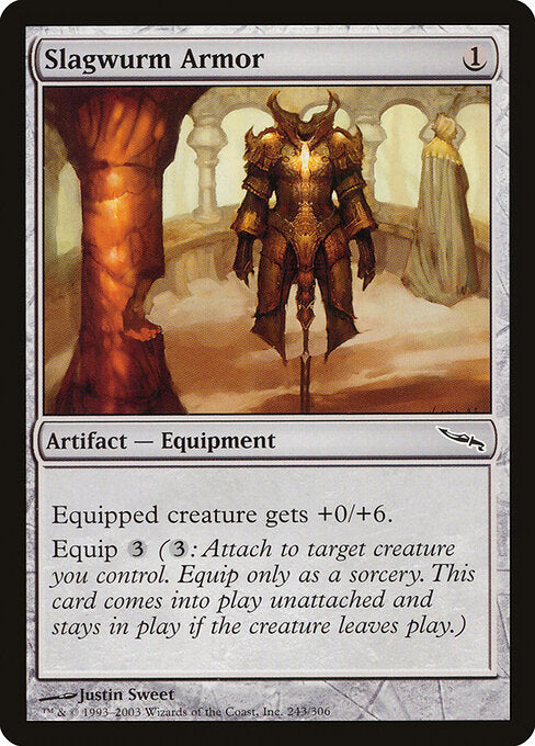 Slagwurm Armor - Mirrodin - 243