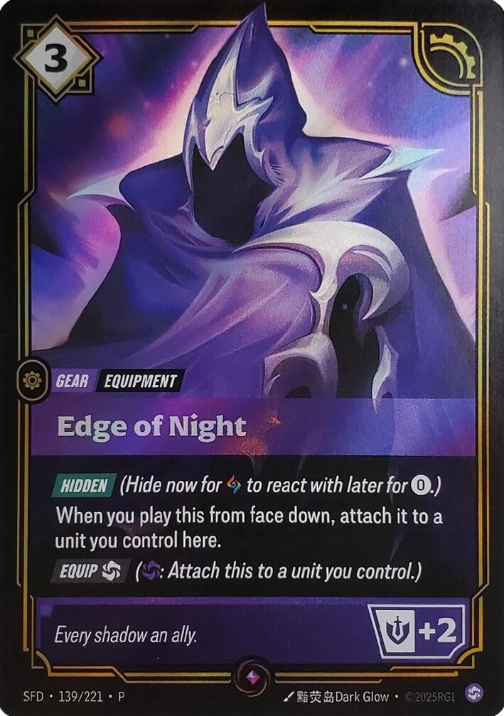 Image for Edge of Night (Top 8) (139/221) (OPP) - Riftbound: League of Legends Trading Card Game