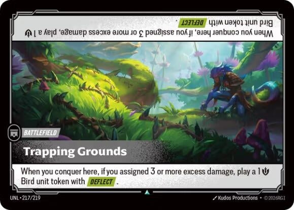 Image for Trapping Grounds (217/219) (UNL) - Riftbound: League of Legends Trading Card Game