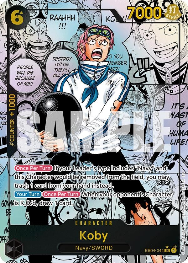 Image for Koby (EB04-044) (Manga) (EB04-044) (OP15-EB04) - One Piece Card Game