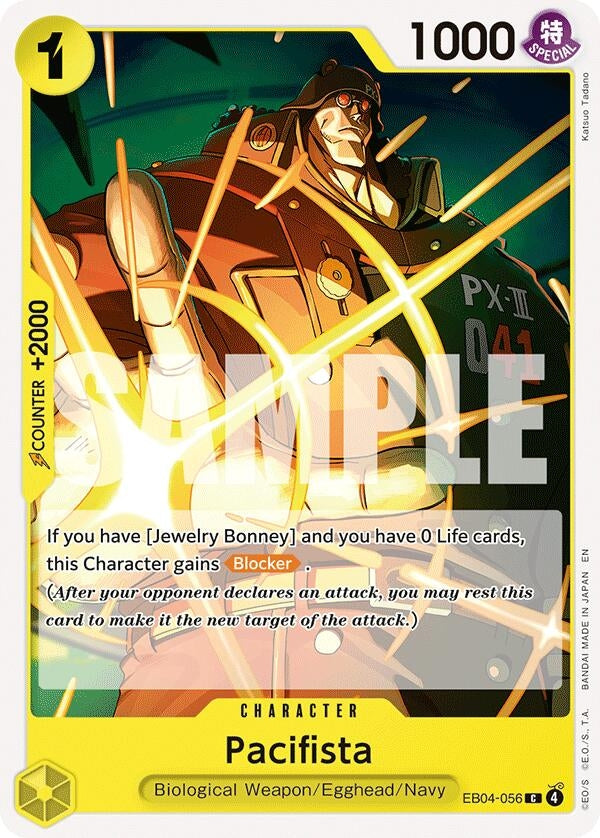 Image for Pacifista (EB04-056) (OP15-EB04) - One Piece Card Game