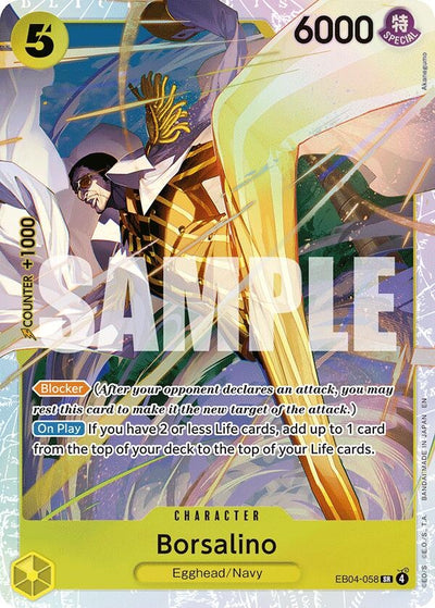 Borsalino (EB04-058) (Adventure on Kami's Island) (OP15-EB04)
