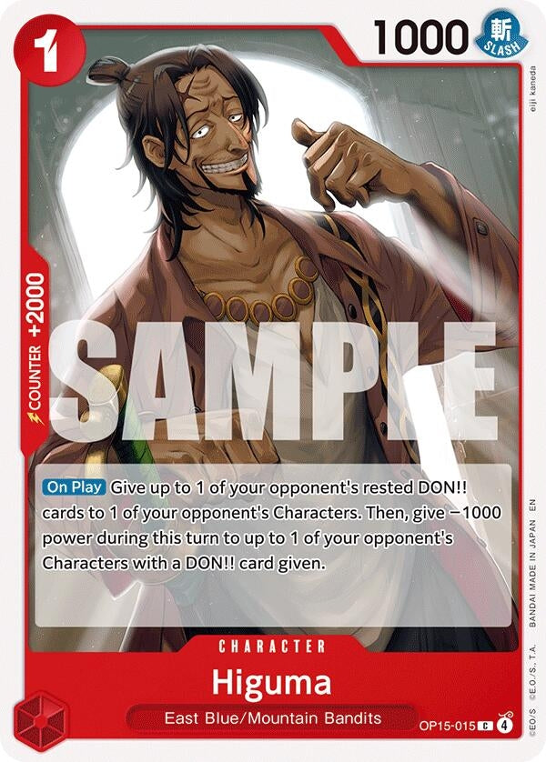 Image for Higuma (OP15-015) (OP15-EB04) - One Piece Card Game