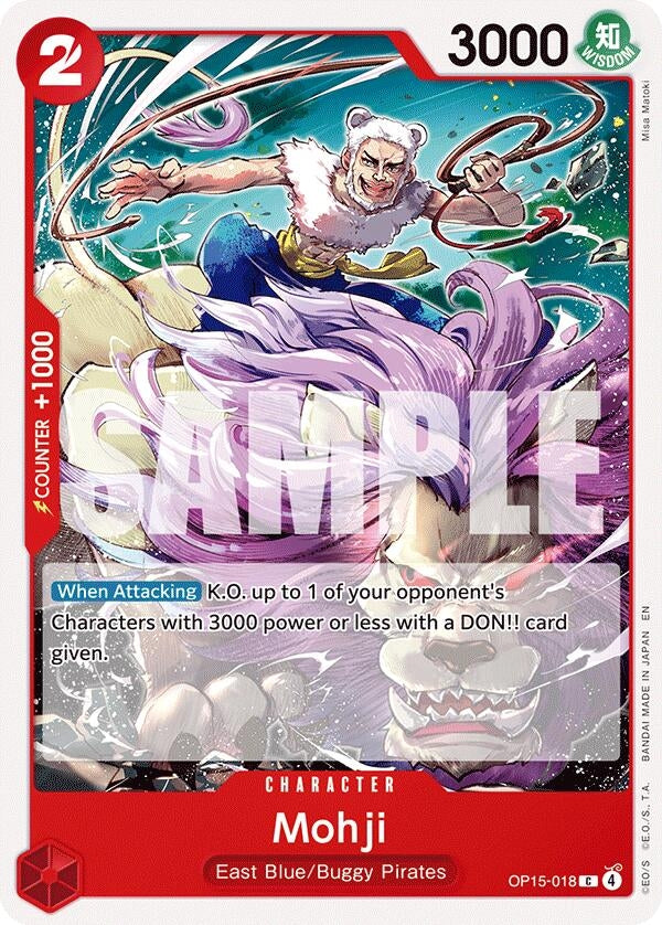Image for Mohji (OP15-018) (OP15-EB04) - One Piece Card Game
