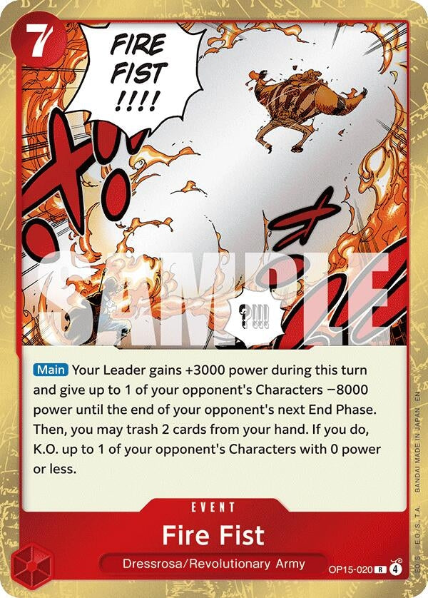 Fire Fist (OP15-020) (OP15-EB04)