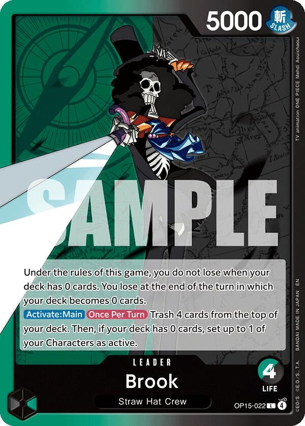 Image for Brook (OP15-022) (OP15-022) (OP15-EB04) - One Piece Card Game