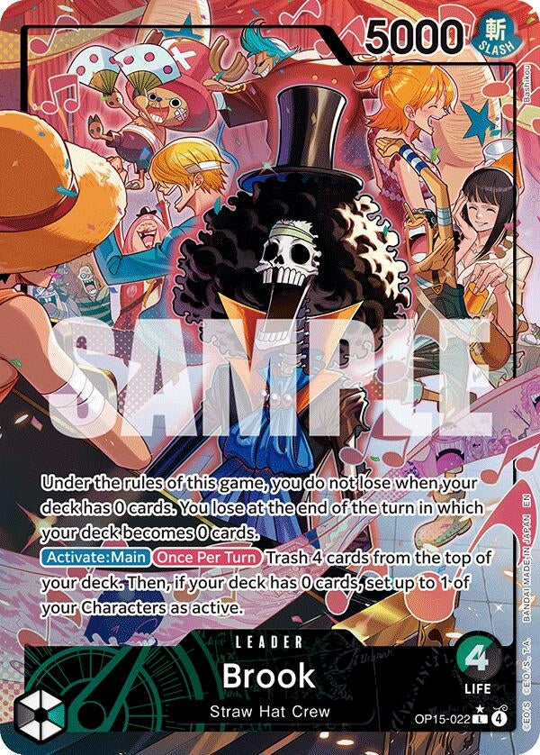 Image for Brook (OP15-022) (Alternate Art) (OP15-022) (OP15-EB04) - One Piece Card Game