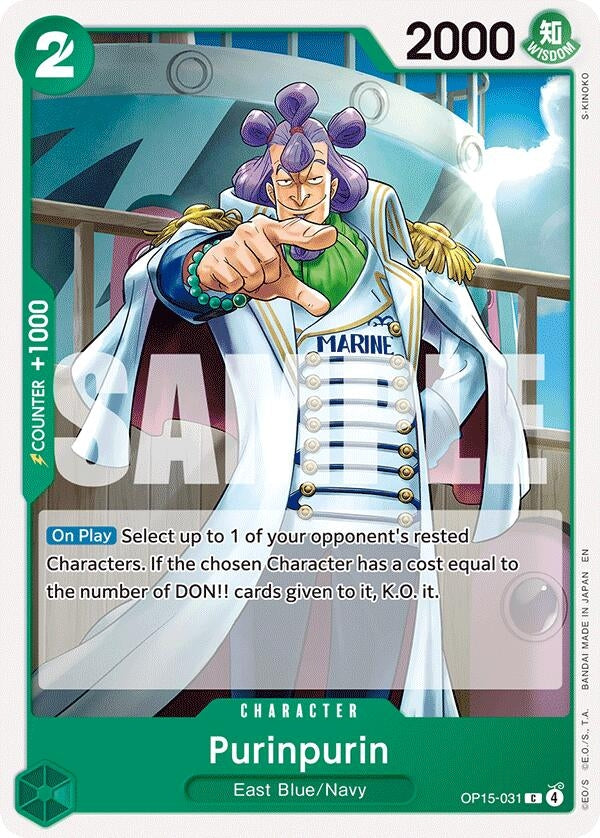 Image for Purinpurin (OP15-031) (OP15-EB04) - One Piece Card Game