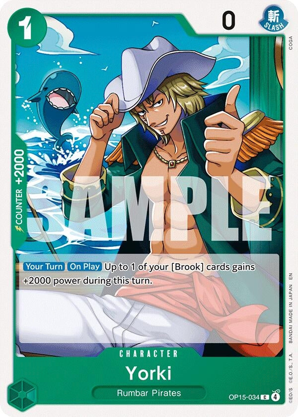 Image for Yorki (OP15-034) (OP15-EB04) - One Piece Card Game