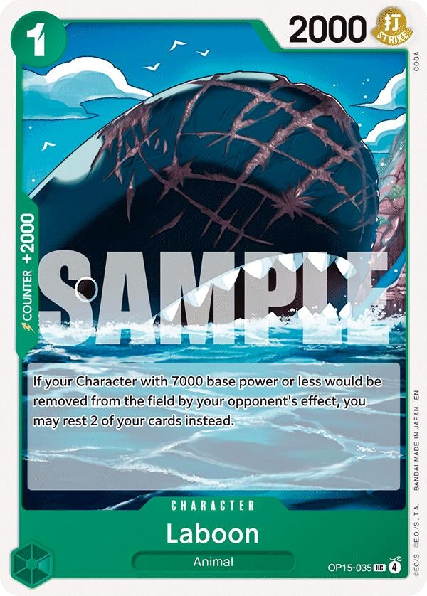 Image for Laboon (OP15-035) (OP15-EB04) - One Piece Card Game