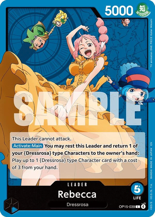 Image for Rebecca (OP15-039) (OP15-039) (OP15-EB04) - One Piece Card Game