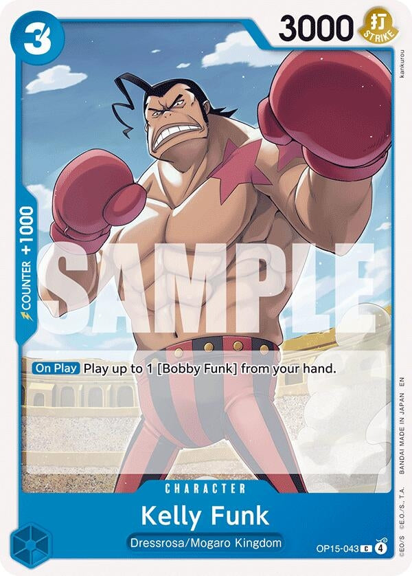 Image for Kelly Funk (OP15-043) (OP15-EB04) - One Piece Card Game