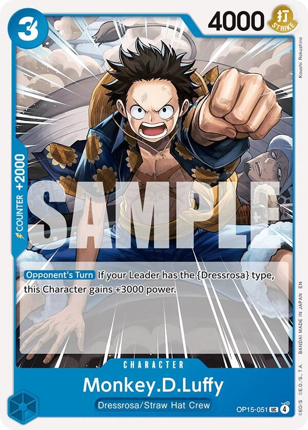 Image for Monkey.D.Luffy (OP15-051) (OP15-051) (OP15-EB04) - One Piece Card Game