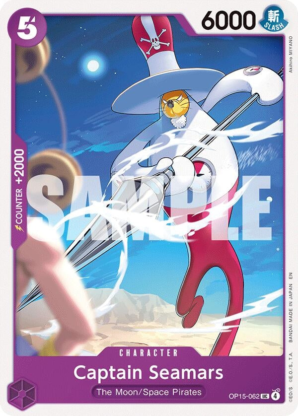 Image for Captain Seamars (OP15-062) (OP15-EB04) - One Piece Card Game