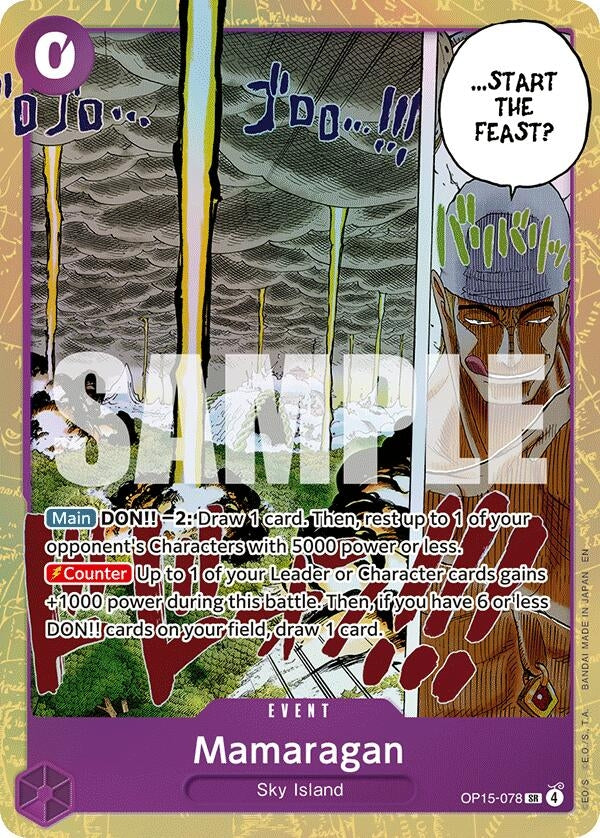 Image for Mamaragan (OP15-078) (OP15-EB04) - One Piece Card Game