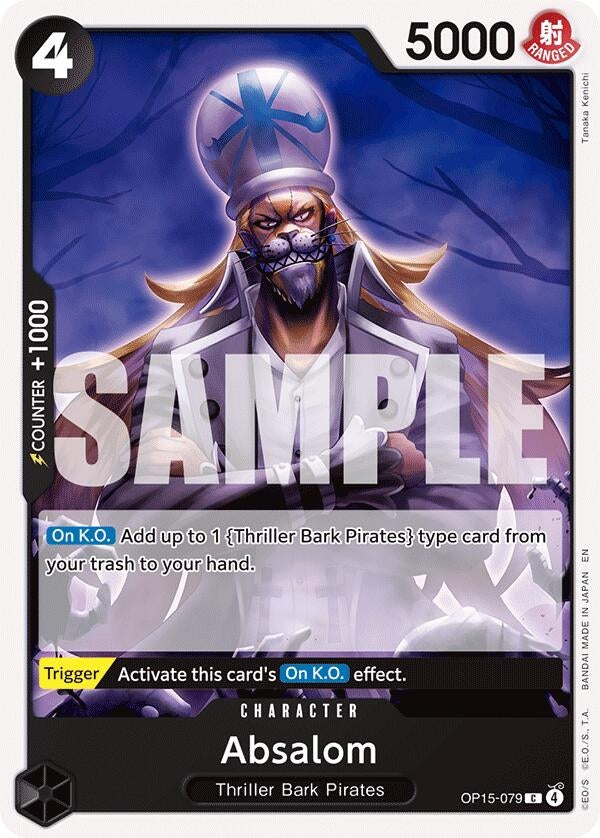 Image for Absalom (OP15-079) (OP15-EB04) - One Piece Card Game