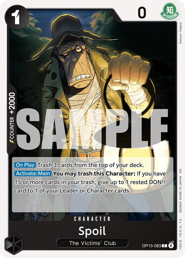 Image for Spoil (OP15-083) (OP15-EB04) - One Piece Card Game