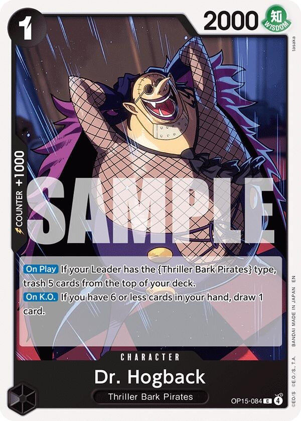 Image for Dr. Hogback (OP15-084) (OP15-EB04) - One Piece Card Game