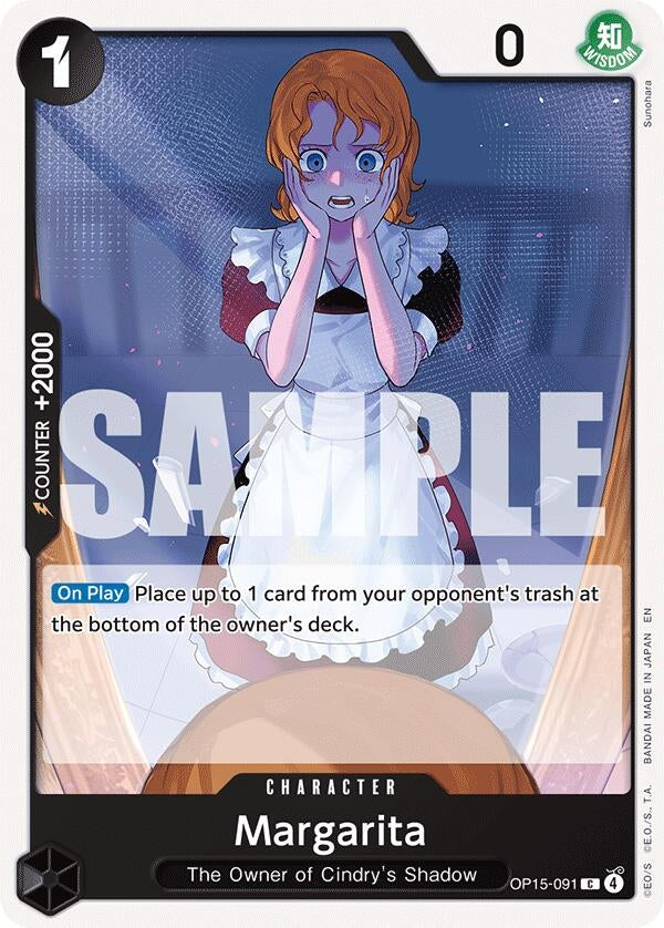 Image for Margarita (OP15-091) (OP15-EB04) - One Piece Card Game