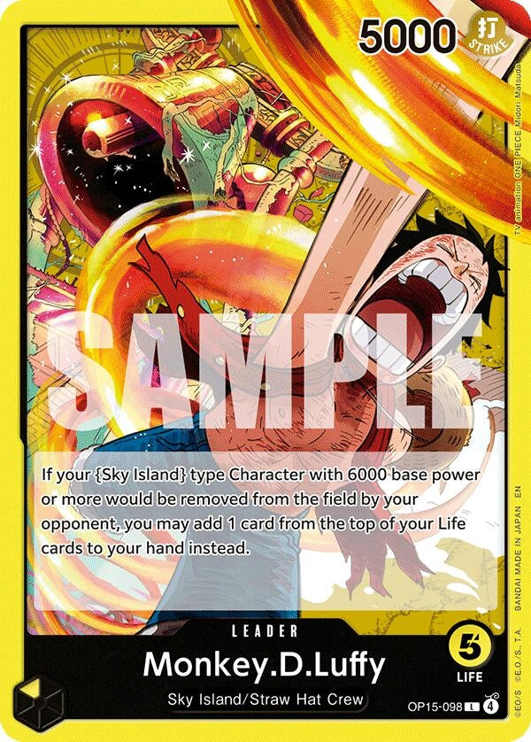 Image for Monkey.D.Luffy (OP15-098) (OP15-098) (OP15-EB04) - One Piece Card Game
