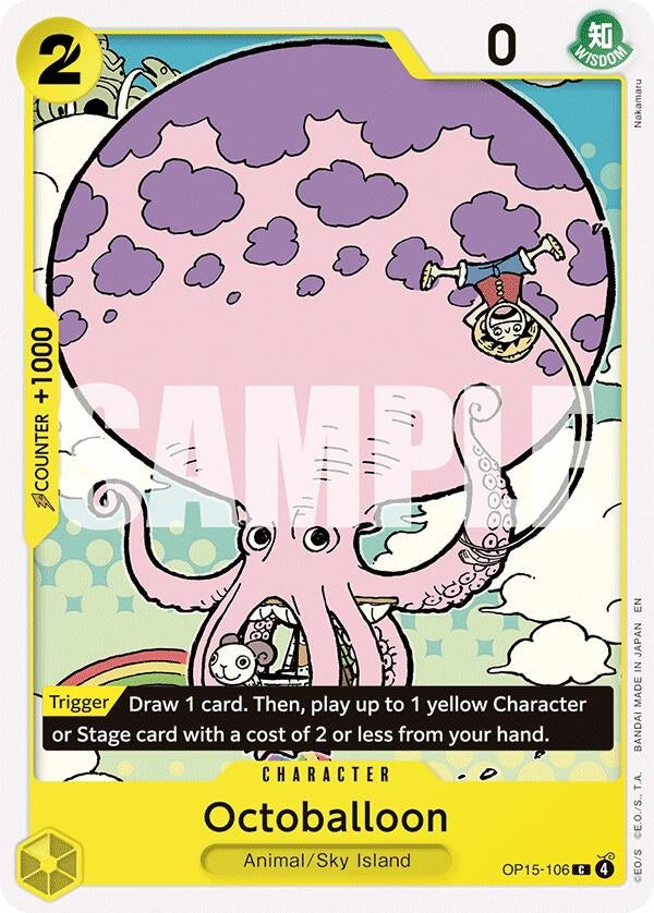 Image for Octoballoon (OP15-106) (OP15-EB04) - One Piece Card Game