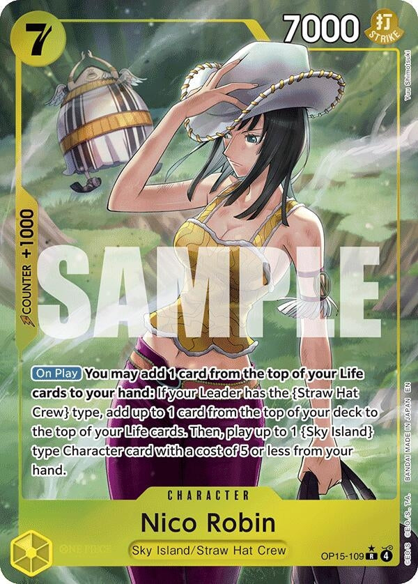 Image for Nico Robin (OP15-109) (Alternate Art) (OP15-109) (OP15-EB04) - One Piece Card Game