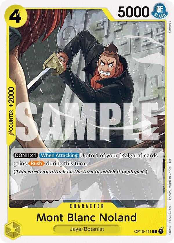 Image for Mont Blanc Noland (OP15-111) (OP15-EB04) - One Piece Card Game