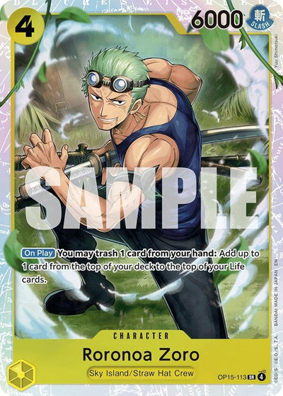 Roronoa Zoro (OP15-113) (OP15-113) (OP15-EB04)