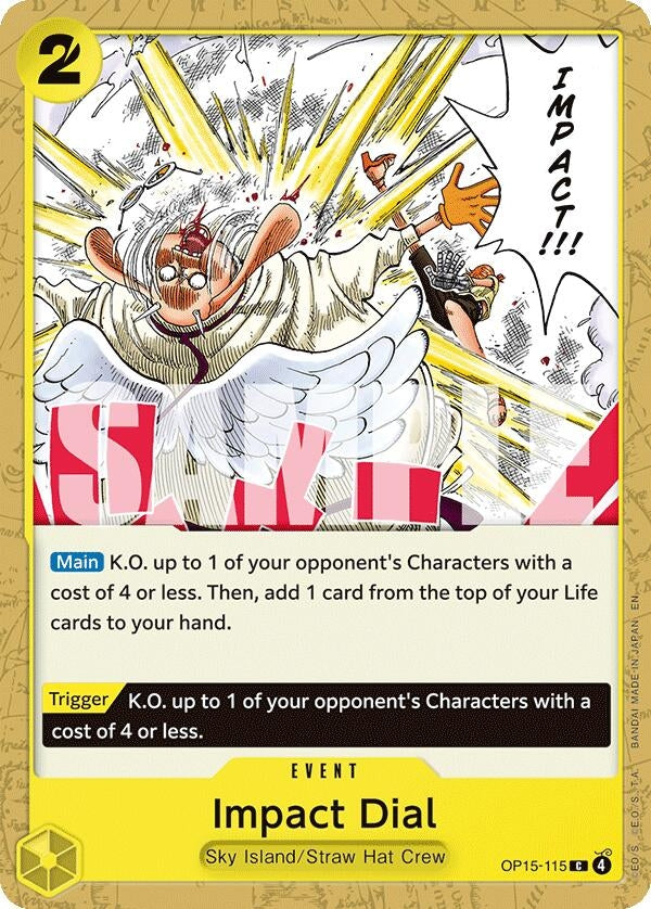 Image for Impact Dial (OP15-115) (OP15-EB04) - One Piece Card Game