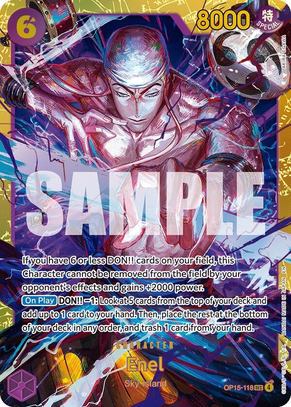 Enel (OP15-118) (OP15-118) (Adventure on Kami's Island) (OP15-EB04)