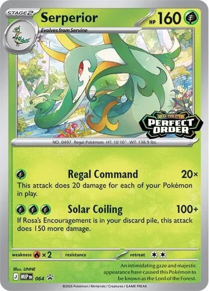 Image for Serperior - 064 (064) (MEP) - Pokemon