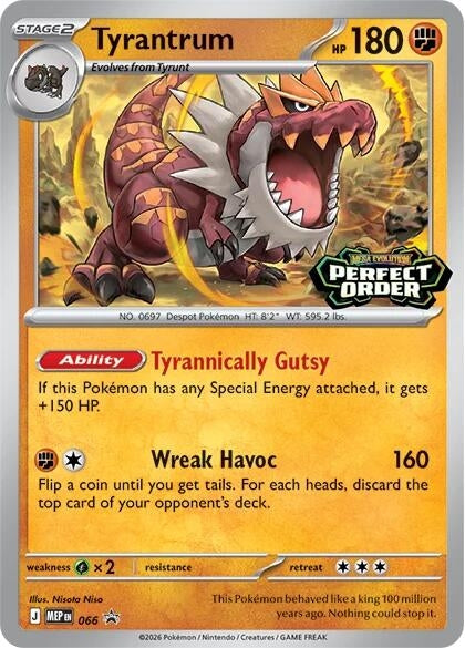 Image for Tyrantrum - 066 (066) (MEP) - Pokemon